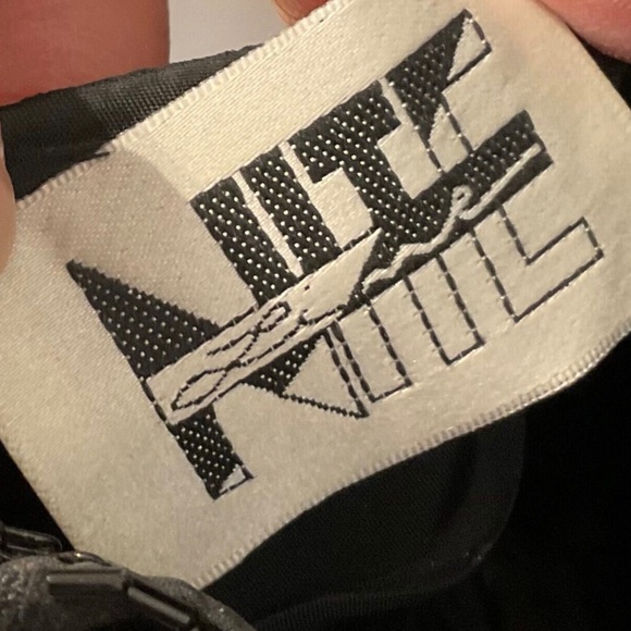 Niteline Women’s 4 Black Halter Heavy Beaded Halter Mini Dress 1980s Cocktail - Picture 4 of 6